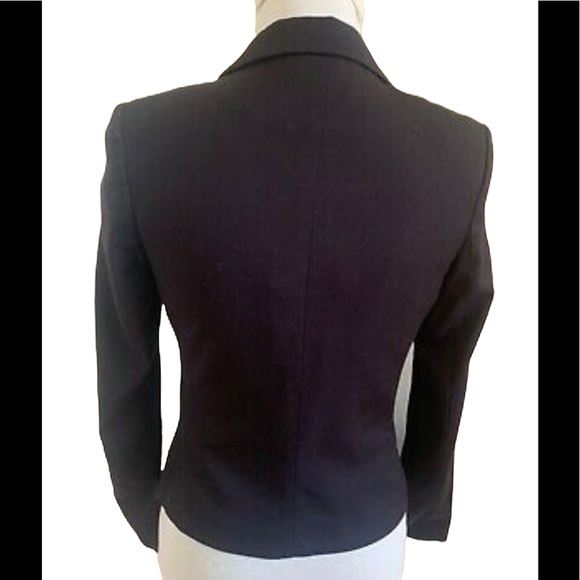 Divided by H&M Single Breasted Tailored Black Boxy Blazer, Size 12 - Picture 12 of 14